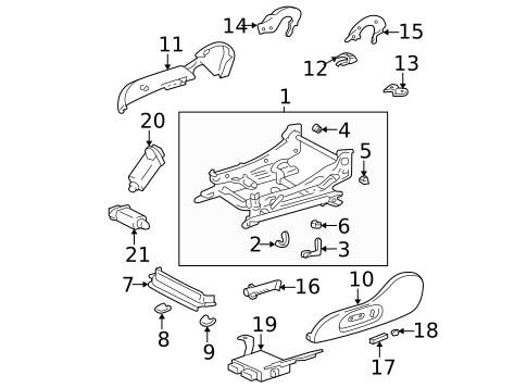 Power Seats for 2003 Lexus ES300 #0