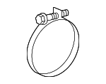 9611130800 - : Hose Clamp for Toyota: 4Runner, Previa Image