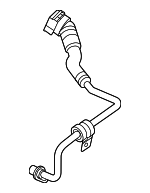 11538831224 - Air &amp; Fuel Delivery: Turbocharger Coolant Line for BMW Image