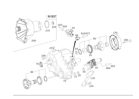 Transfer Case Assembly for 2010 Mercedes-Benz ML450 #0