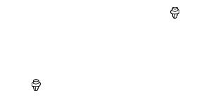 MB344789 - Body: Rear Sill Plate Clip for Mitsubishi: Lancer, Mirage, Outlander Image