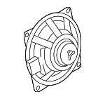 1K0035454K - Body: Speaker for Volkswagen: GTI, Jetta, R32, Rabbit Image