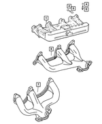 4854197AB - Engine 4.0L Six Cylinder: Intake Manifold for Mopar Image