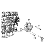 6508819AA - Electrical: Double Ended Stud for Mopar Image image