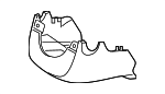 84852B1000RNB - Steering: Lower Column Cover for Hyundai Image