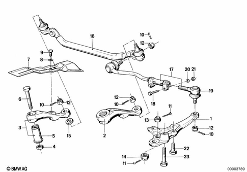 Steering System Connectors for 1985 BMW 735i #0