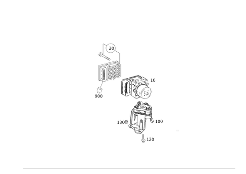 Hydraulic Unit for 2013 Mercedes-Benz E400 #0
