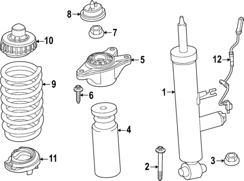 Shocks & Components for 2024 BMW M240i xDrive #0