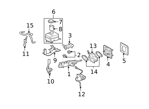 Hydraulic System for 2008 Lexus RX400h #0