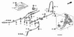 47100S3VA12 - Chassis: PEDAL ASSY., FOOT PARKING BRAKE for Honda Image