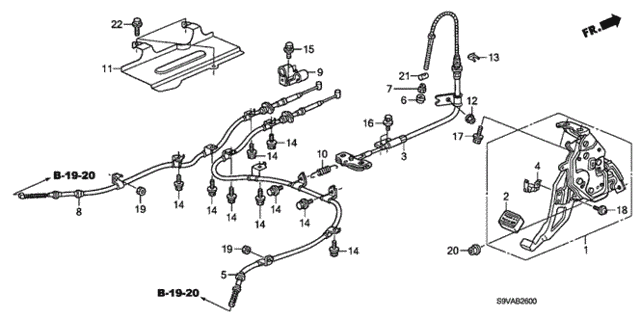 Parking Brake for 2008 Honda Pilot #0