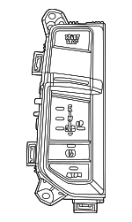 61315B3CAE9 - Body: Control Switch for BMW Image
