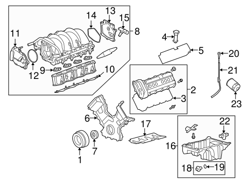 その他 LAND ROVER Buyers&Parts Guide 2008 Engine Parts for 2008 Land Rover Range Rover | OEM Parts Online