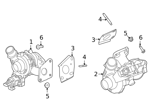 Turbocharger for 2021 Ford Bronco #0