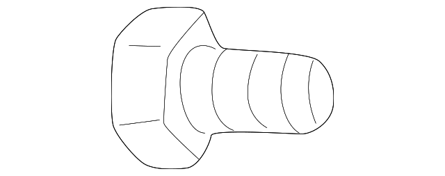 Retractor Assembly Bolt - BMW (72-11-8-411-475)