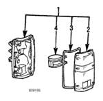 8155089149 - Electrical: Tail Lamp Assembly for Toyota Image