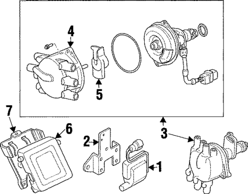 Powertrain Control for 1997 Hyundai Sonata #1