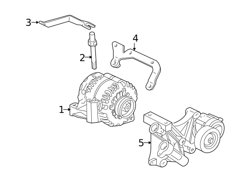 Alternator for 2004 Buick Park Avenue #0