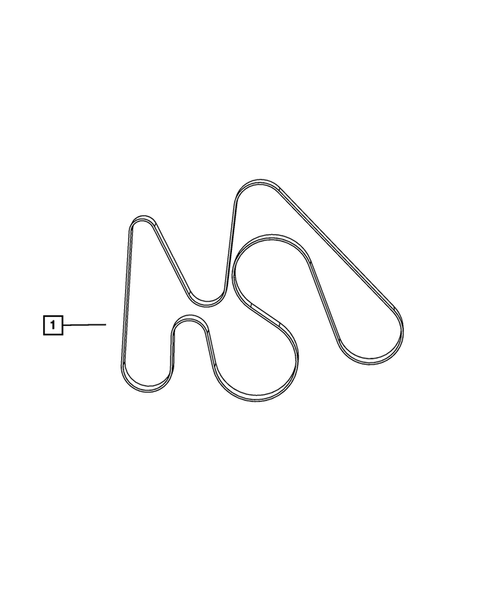 Drive Belts for 2008 Dodge Ram 3500 #0