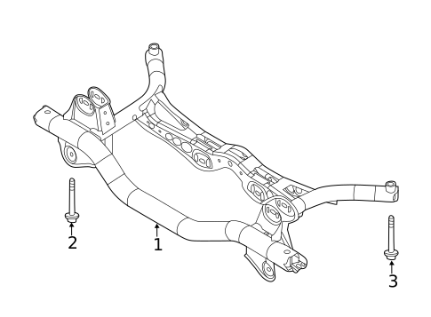 Suspension Mounting for 2012 Volkswagen Beetle #1
