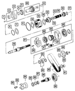 83503531 - Transfer Case Model 242 [DHP]: Transfer Case Sprocket for Mopar Image