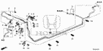 16050TBCA01 - Electrical/Exhaust/Heater/Fuel: PIPE SET, FUEL for Honda Image