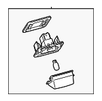 8127006031 - Electrical: License Lamp for Toyota Image image