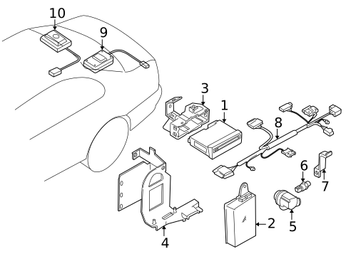 Electrical Components for 2003 BMW M5 #4