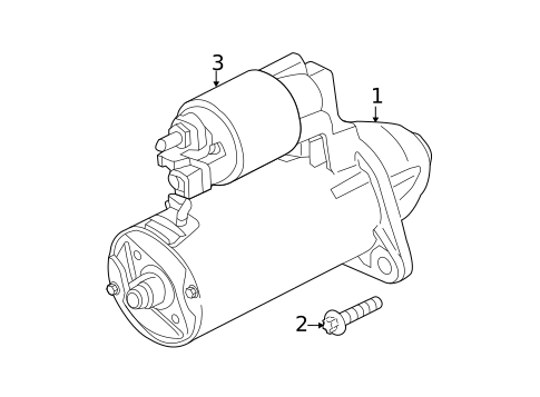 Starter for 2015 BMW 228i #0