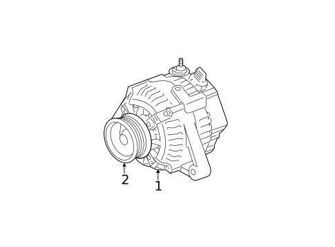 Alternator for 2011 Toyota Avalon #0