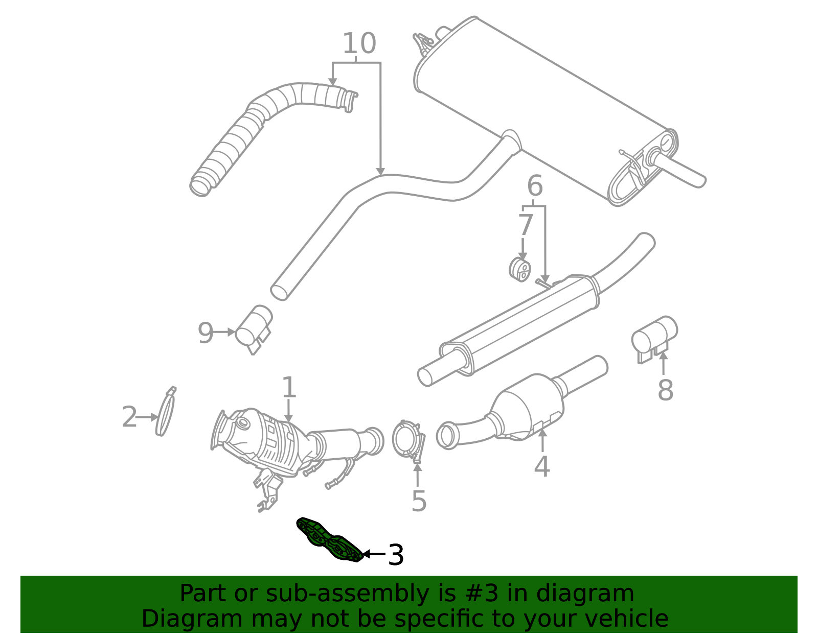 2021-2025 Ford Bronco Sport | Front Mount | JX6Z-5K291-B | Walls' Ford ...