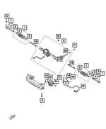 68313947AA - Steering: Steering Gear Boot Kit for Mopar Image