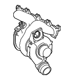 17201WAA02 - : 2021-2024 Toyota GR Supra - Turbocharger for Toyota: GR Supra Image