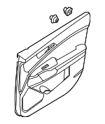 82308P1000B43 - : Door Trim Panel for Kia: Sportage Image