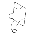 82715P1000WK - Body: Door Trim Panel Cover for Kia: Sportage Image