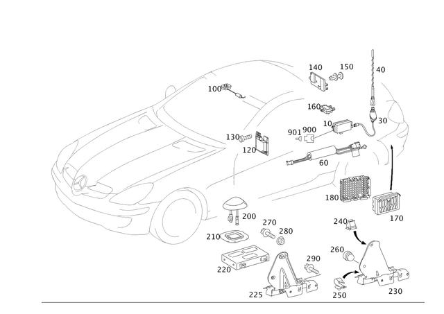 1718203989 - : Interfer Suppr Filter for Mercedes-Benz Image