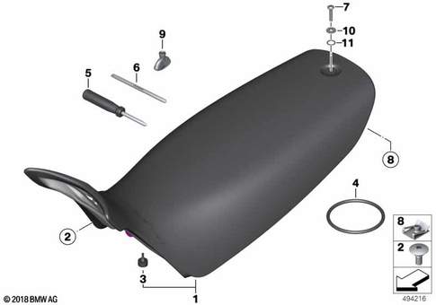 Ergonomics & Comfort for 2004 BMW-Motorrad HP2 Enduro #0