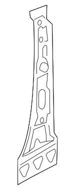 LB5Z7824382A - : Center Pillar Reinforced for Ford: Explorer, Police Interceptor Utility Image