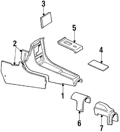 Center for 1989 Mercedes-Benz 560SL #0