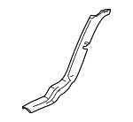 22605774 - Body: Lower Quarter Trim for Chevrolet: Malibu | Oldsmobile: Cutlass Image