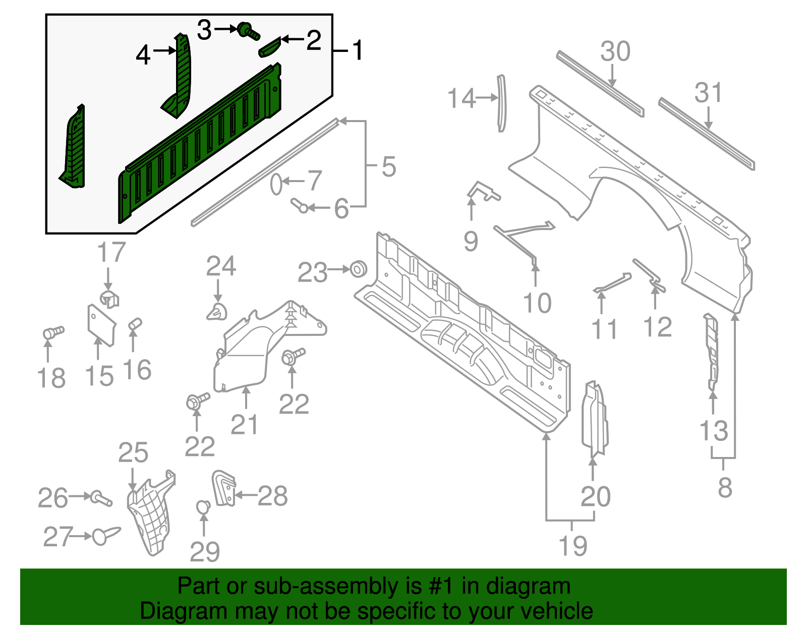Front Panel - Nissan (93200-EZ05A)