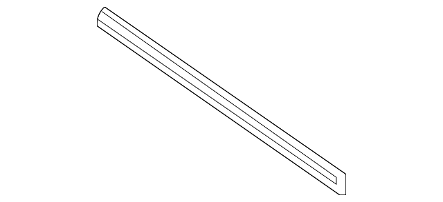 Rear Channel - Nissan (93391-ZJ00A)