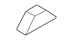 GJ6A50897 - Body: Lift Gate Glass Spacer for Mazda Image