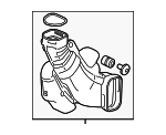 172455G0A00 - Air &amp; Fuel Delivery: Engine Air Intake Hose for Honda Image