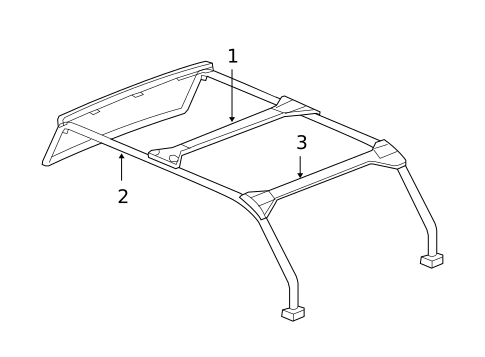Roll Bar for 2018 Jeep Wrangler JK #0