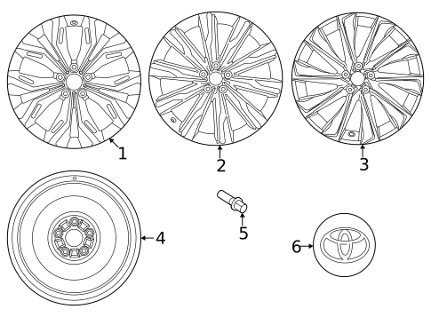 Wheel for 2025 Toyota Crown #0