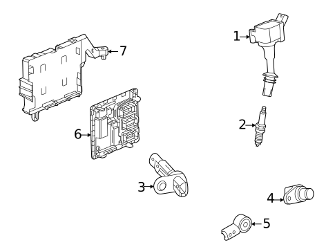 Secondary Ignition for 2025 Chevrolet Trailblazer #0