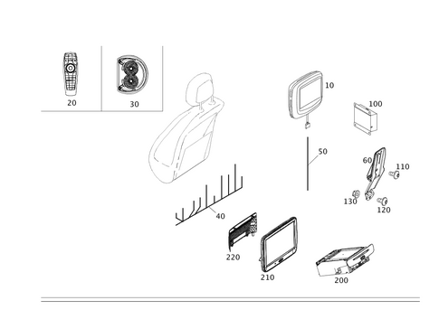 Rear Entertainment for 2018 Mercedes-Benz G550 4x4 #0