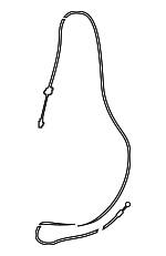 81725TG7A81 - Body: Cable Release for Acura Image