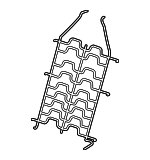 39038583 - : 2018-2019 Buick Cascada - Front Seat Back Cover Wire for Buick: Cascada Image